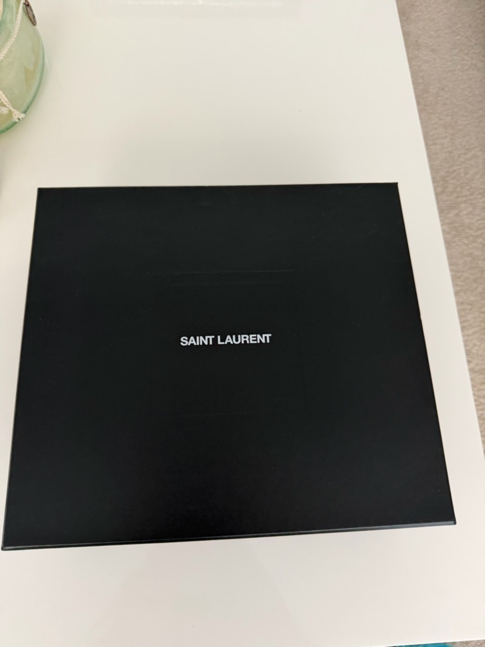 Saint Laurent Black Satin Crystal wrap straps Stilettos - Picture 7 of 9